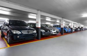 Cars Parked in A Parking Lot At France