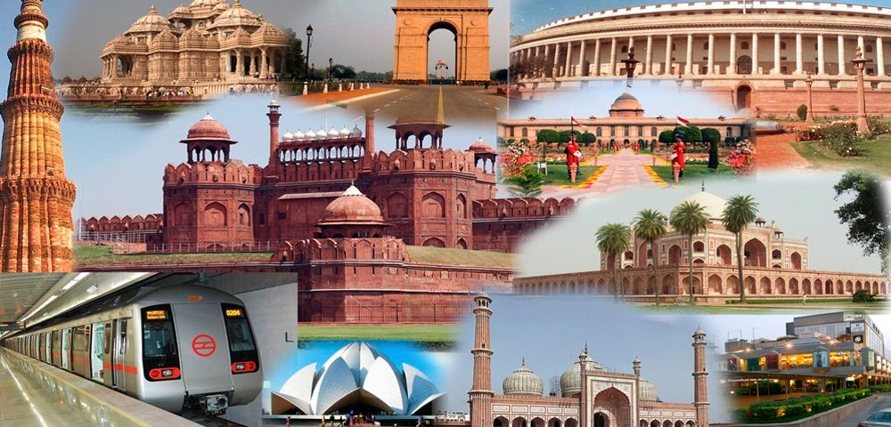 Image which resembles the group of tourist destinations in India